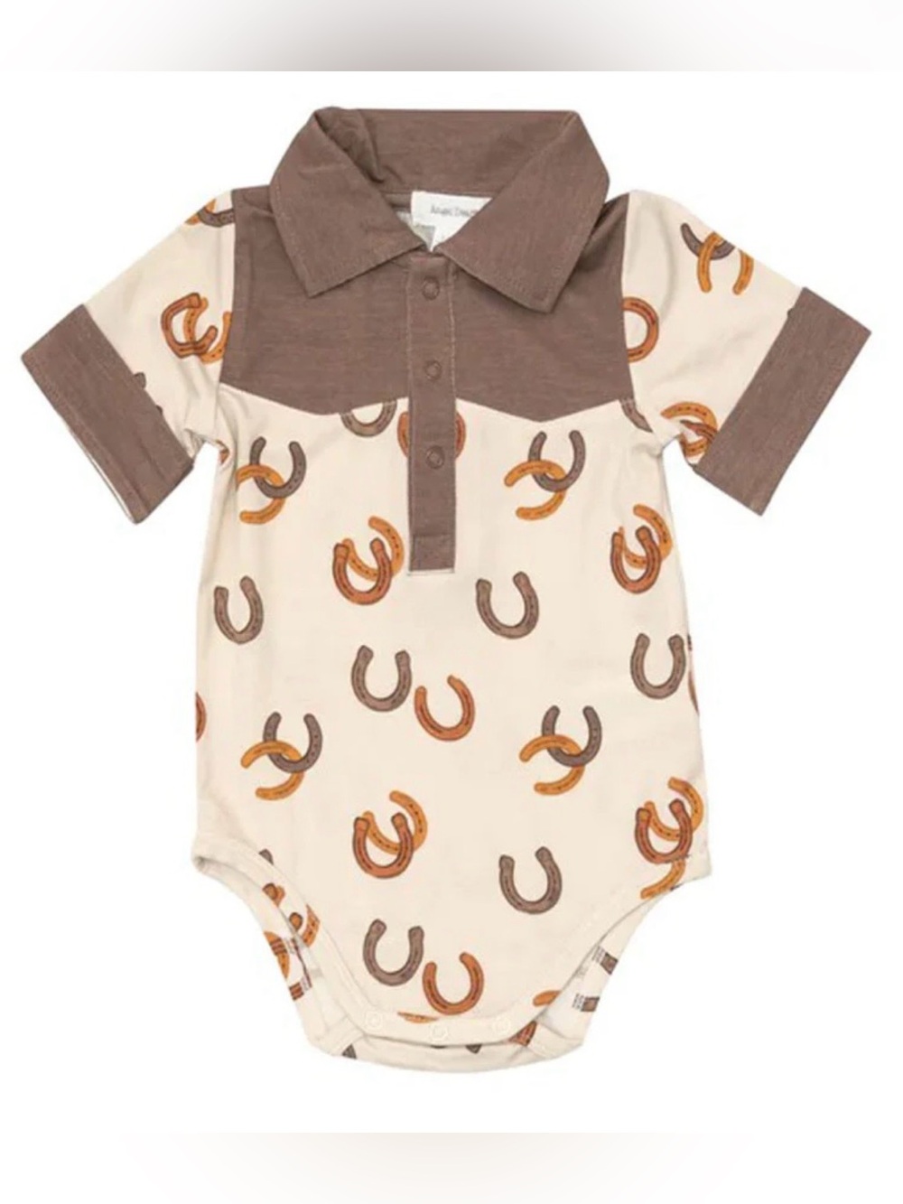 Angel Dear Dusty Rose Long-Sleeve Baby Bodysuit